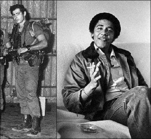 Netanyahu and Obama in their twenties