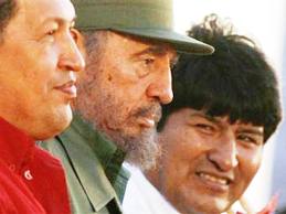 Chavez, Castro, Morales
